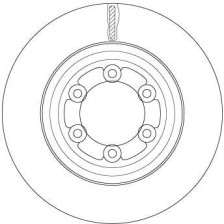 Brake Disc TRW DF6736S