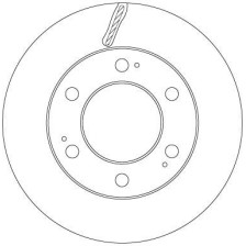 Brake Disc TRW DF6882