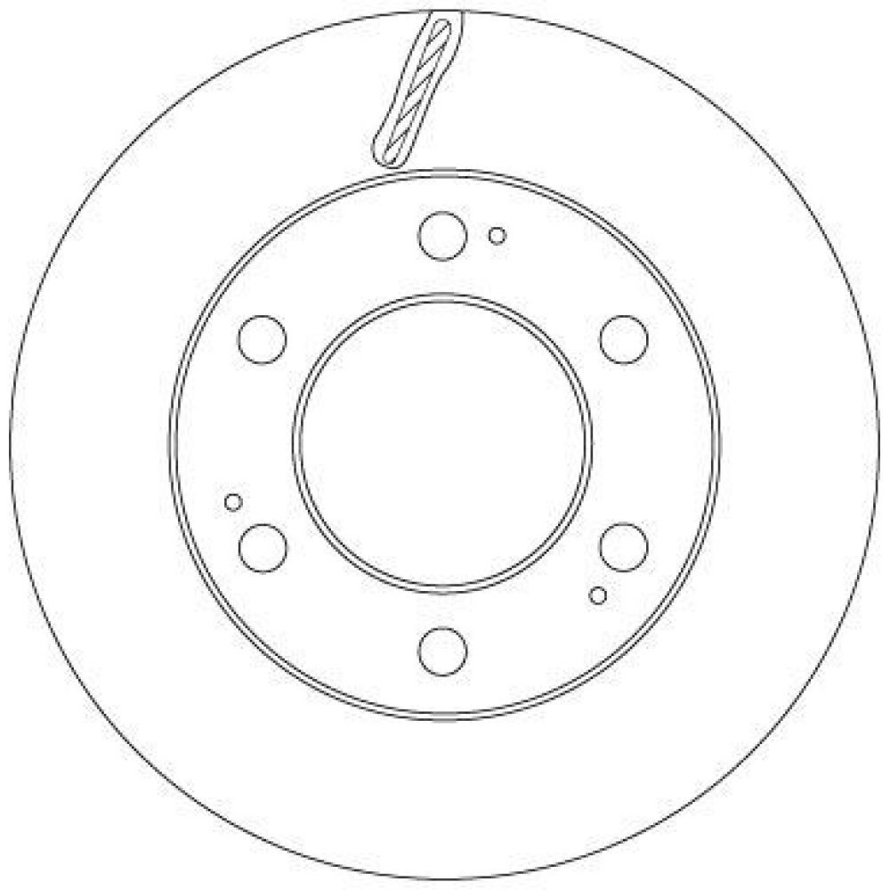 Brake Disc TRW DF6882