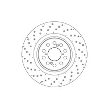 Brake Disc TRW DF6931S