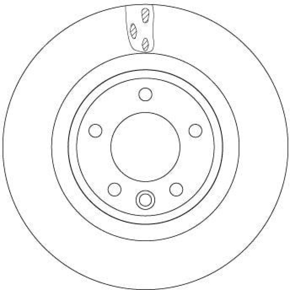 Brake Disc TRW DF6956S