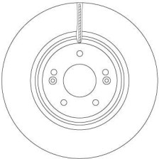 Brake Disc TRW DF6958S