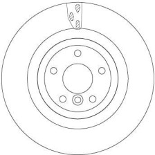 Brake Disc TRW DF6969S