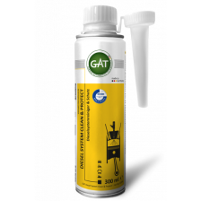 Fuel additive GAT Diesel System Clean & Protect 300ml | Oiler