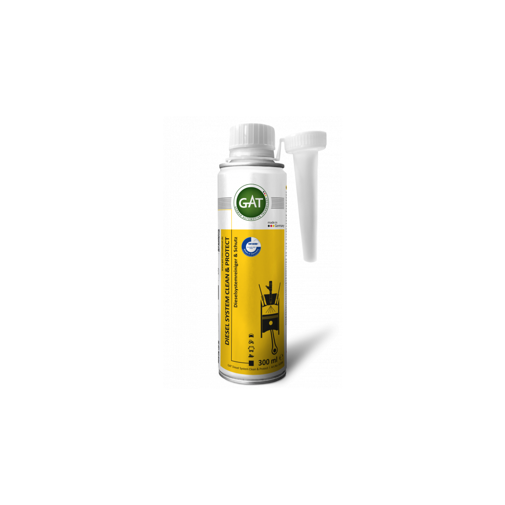Fuel additive GAT Diesel System Clean & Protect 300ml | Oiler