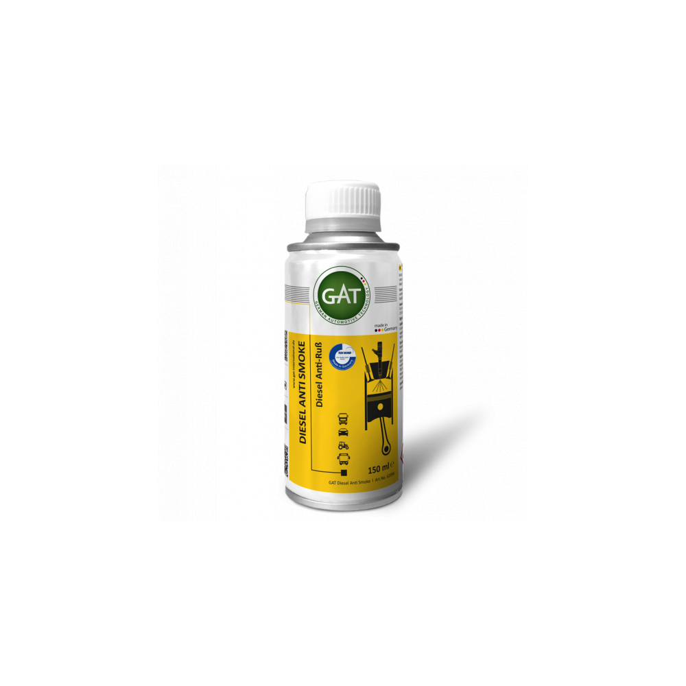 Fuel additive GAT Diesel Anti Smoke 150ml | Oiler