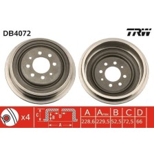 Brake Drum TRW DB4072