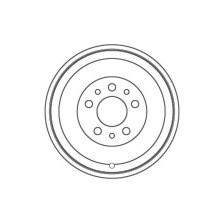 Brake Drum TRW DB5023