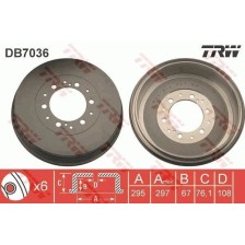 Brake Drum TRW DB7036