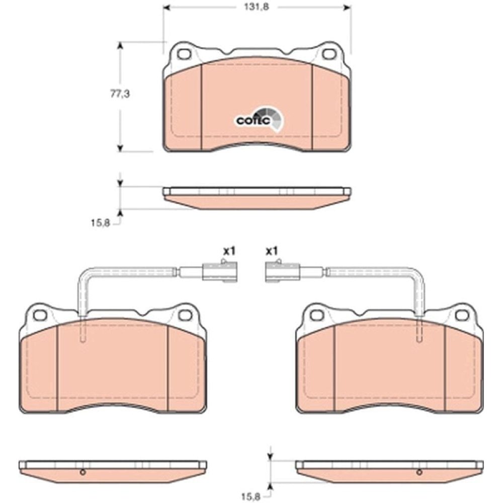 Brake Pad Set