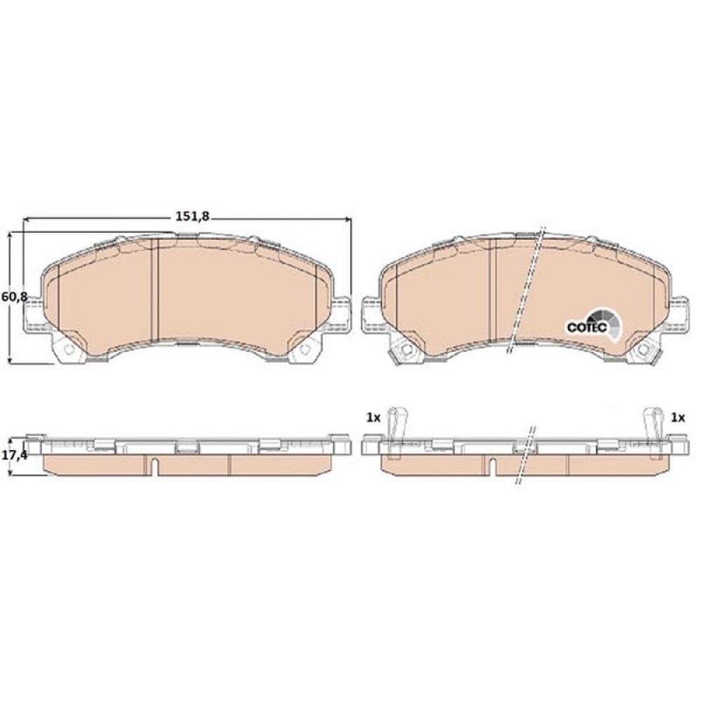 Brake Pad Set