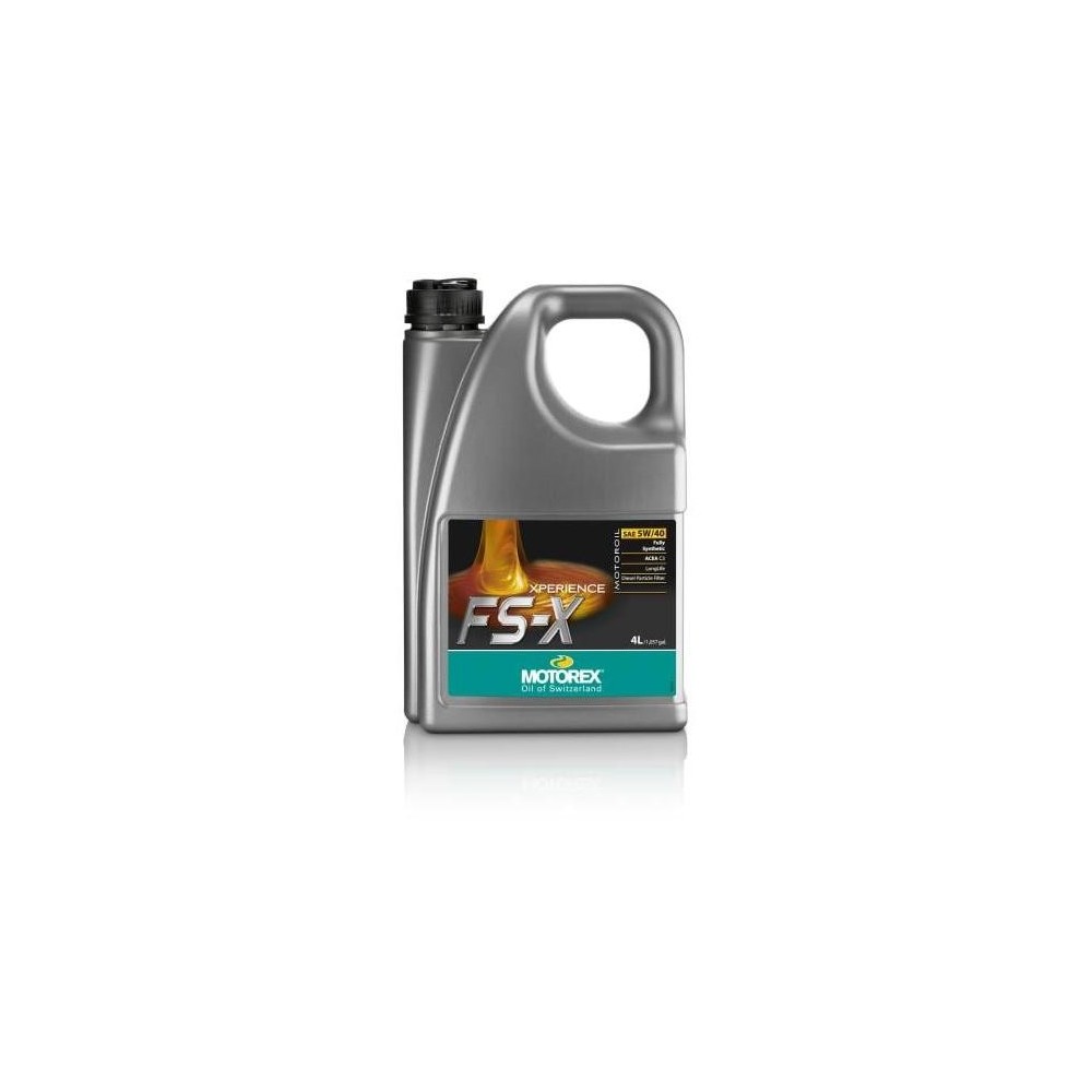 Engine oil MOTOREX XPERIENCE FS-X SAE 5W40 4L | Oiler