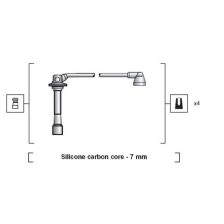 Ignition Cable Kit MAGNETI MARELLI 941318111180