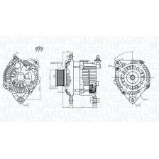 Alternator MAGNETI MARELLI 063731946010
