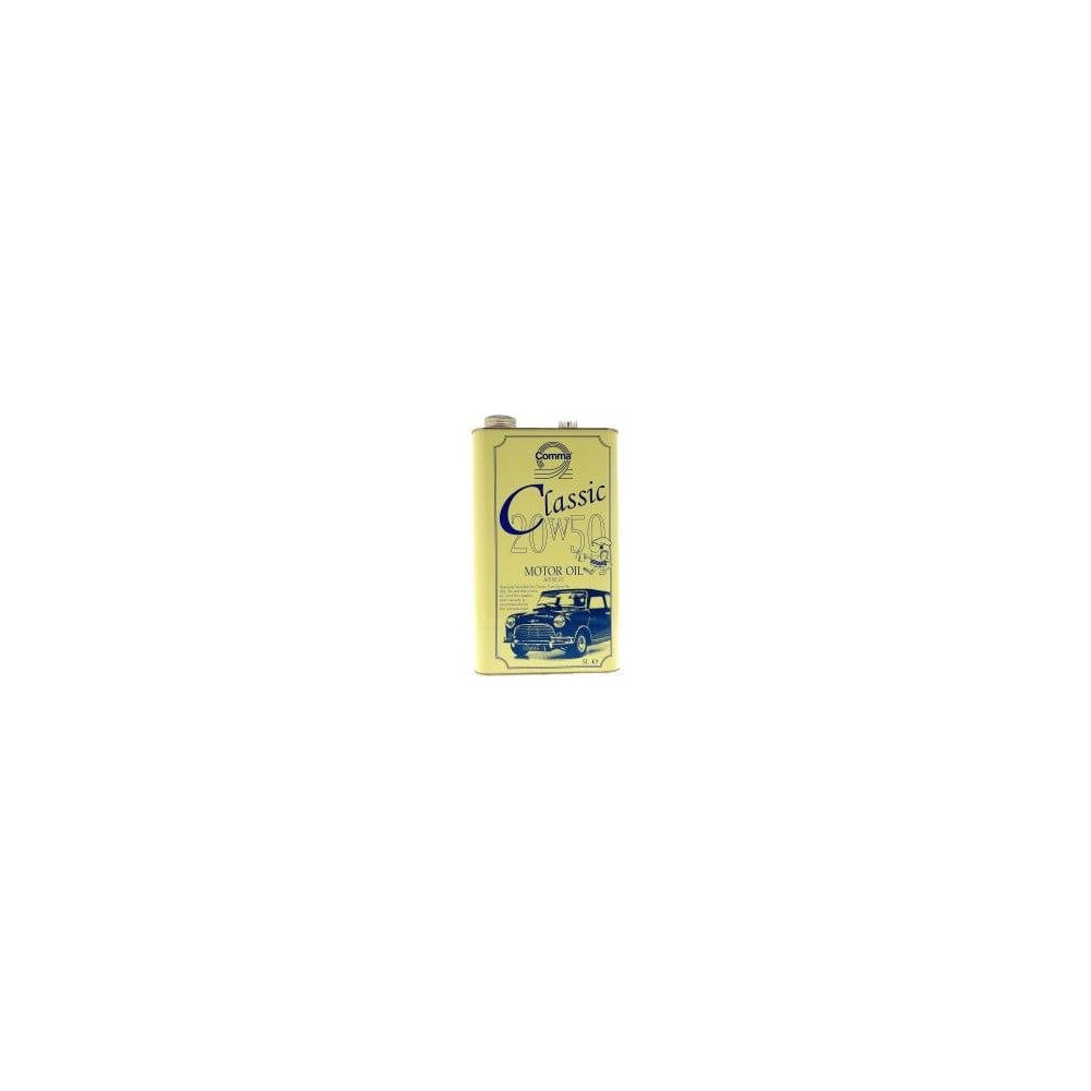 Engine oil COMMA Classic 20W50 5L | Oiler