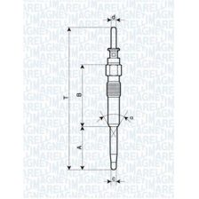 Glow Plug MAGNETI MARELLI 062900039304