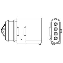Lambda Sensor MAGNETI MARELLI 466016355061
