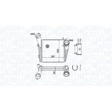 Intercooler MAGNETI MARELLI 351319204400