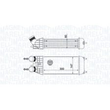 Intercooler MAGNETI MARELLI 351319204470
