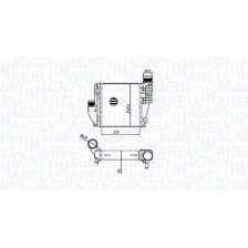 Intercooler MAGNETI MARELLI 351319205330