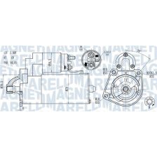 Starter MAGNETI MARELLI 063721271010
