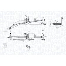 Window Cleaning System MAGNETI MARELLI 064012005011