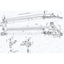 Wiper Linkage MAGNETI MARELLI 085570738010