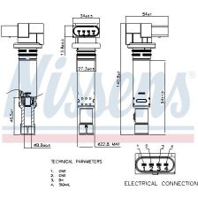 Ignition Coil NISSENS 966748