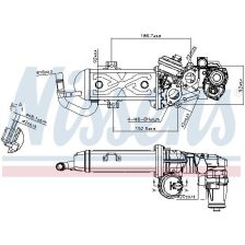 EGR Module NISSENS 98178