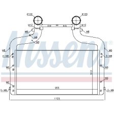 Intercooler NISSENS 96083
