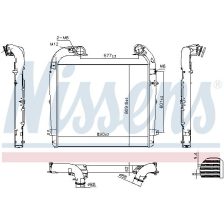 Intercooler NISSENS 961439