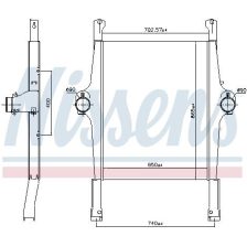 Intercooler NISSENS 97022