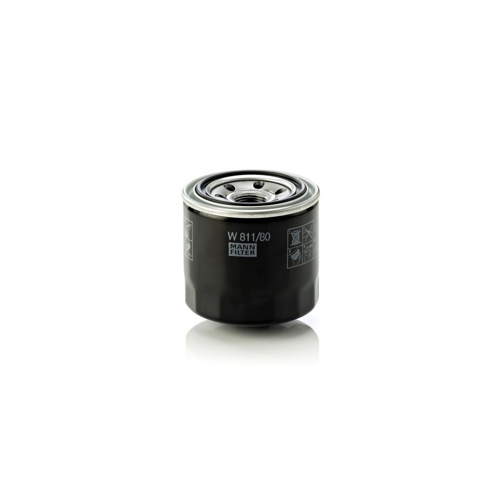 Oil filter MANN-FILTER W 811/80
