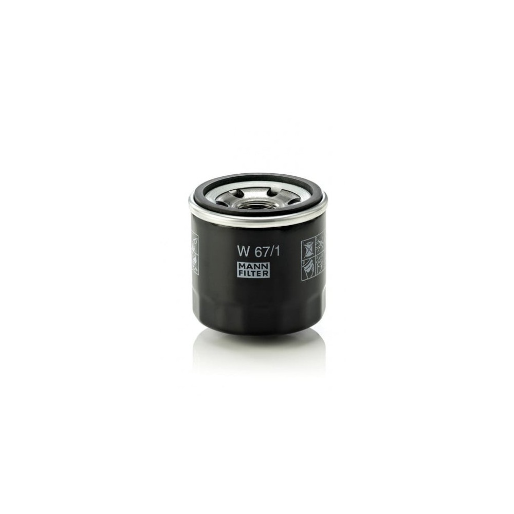Eļļas filtrs MANN-FILTER W 67/1