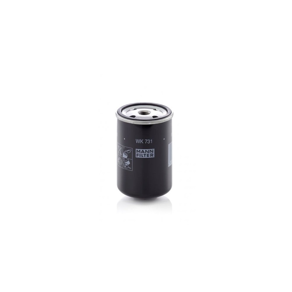 Degvielas filtrs MANN-FILTER WK 731