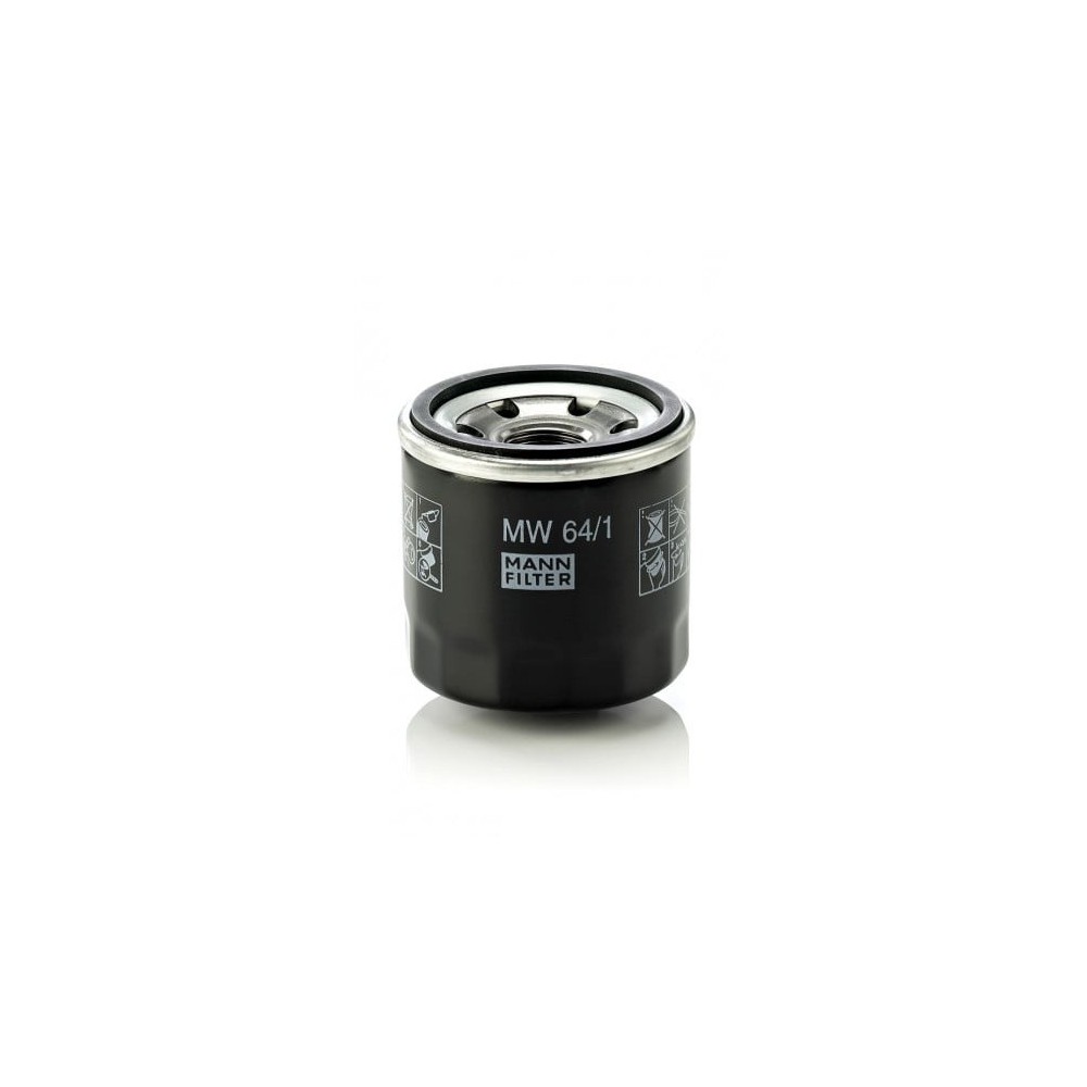 Eļļas filtrs MANN-FILTER MW 64/1