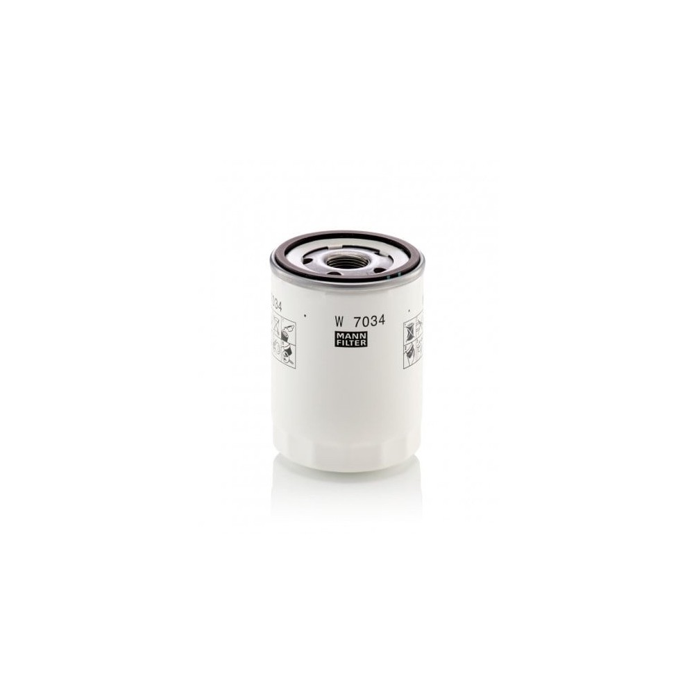 Eļļas filtrs MANN-FILTER W 7034