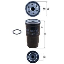 Fuel Filter MAHLE KC100D
