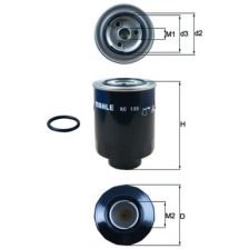 Fuel Filter MAHLE KC135D