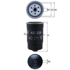 Fuel Filter MAHLE KC226