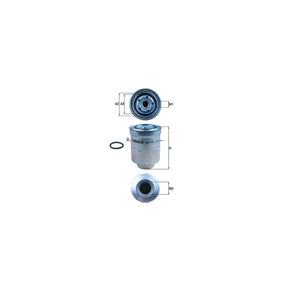 Fuel Filter MAHLE KC510D