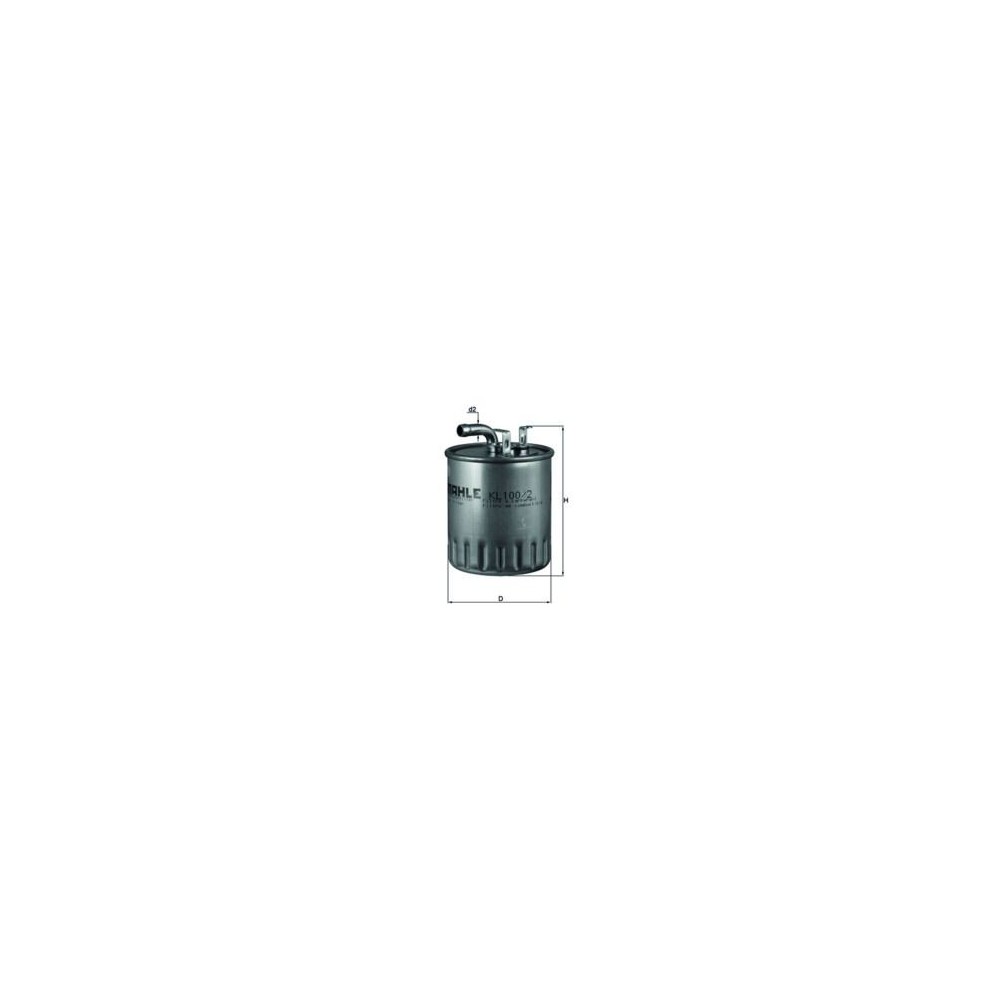 Fuel Filter MAHLE KL100/2