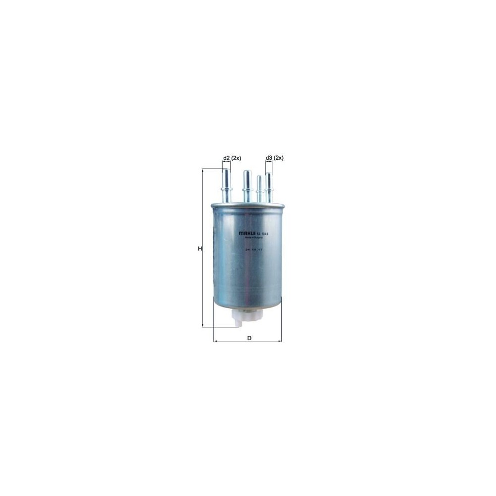 Fuel Filter MAHLE KL1044