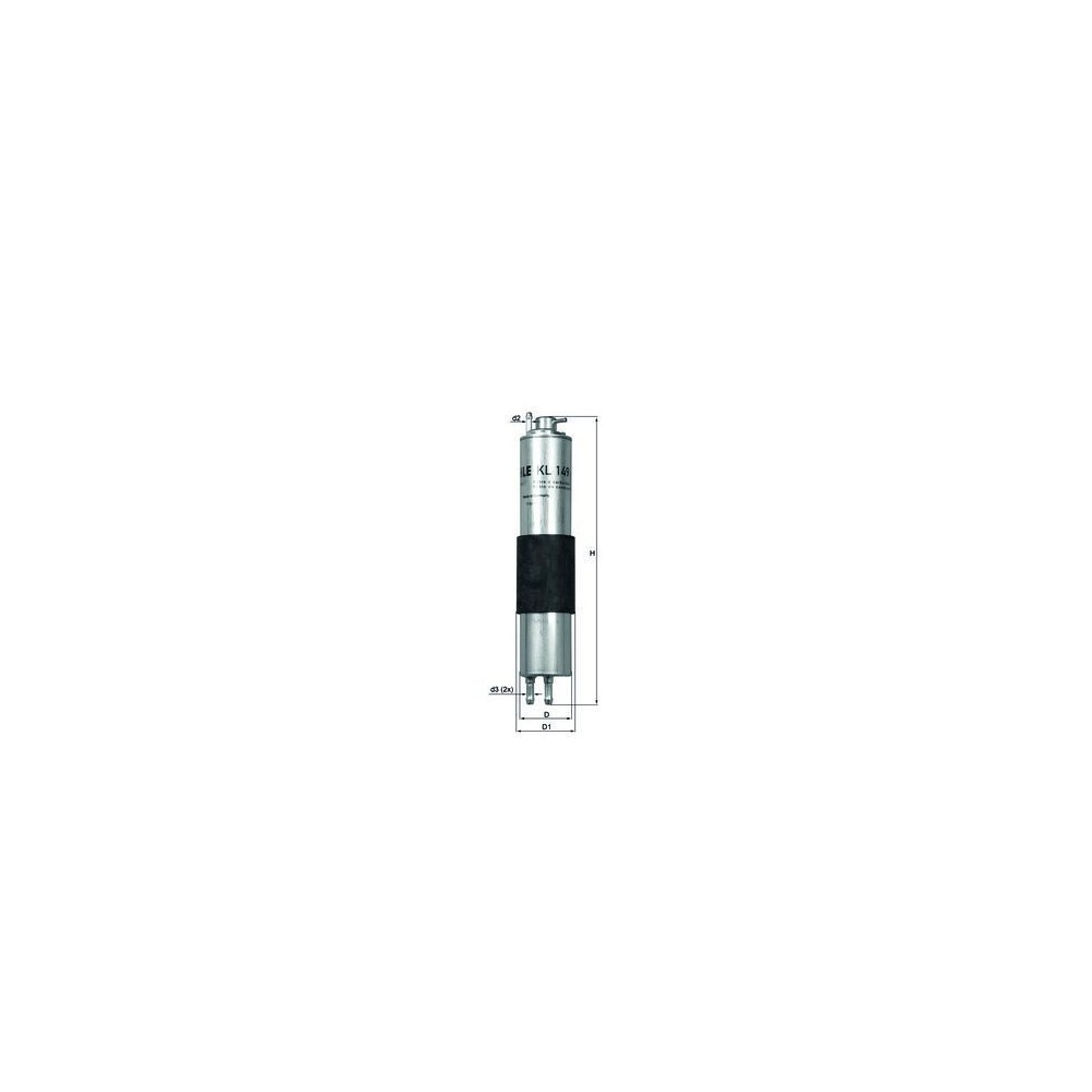Fuel Filter MAHLE KL149