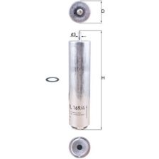 Fuel Filter MAHLE KL169/4D