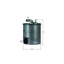 Fuel Filter MAHLE KL174