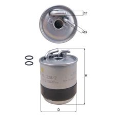 Fuel Filter MAHLE KL228/2D