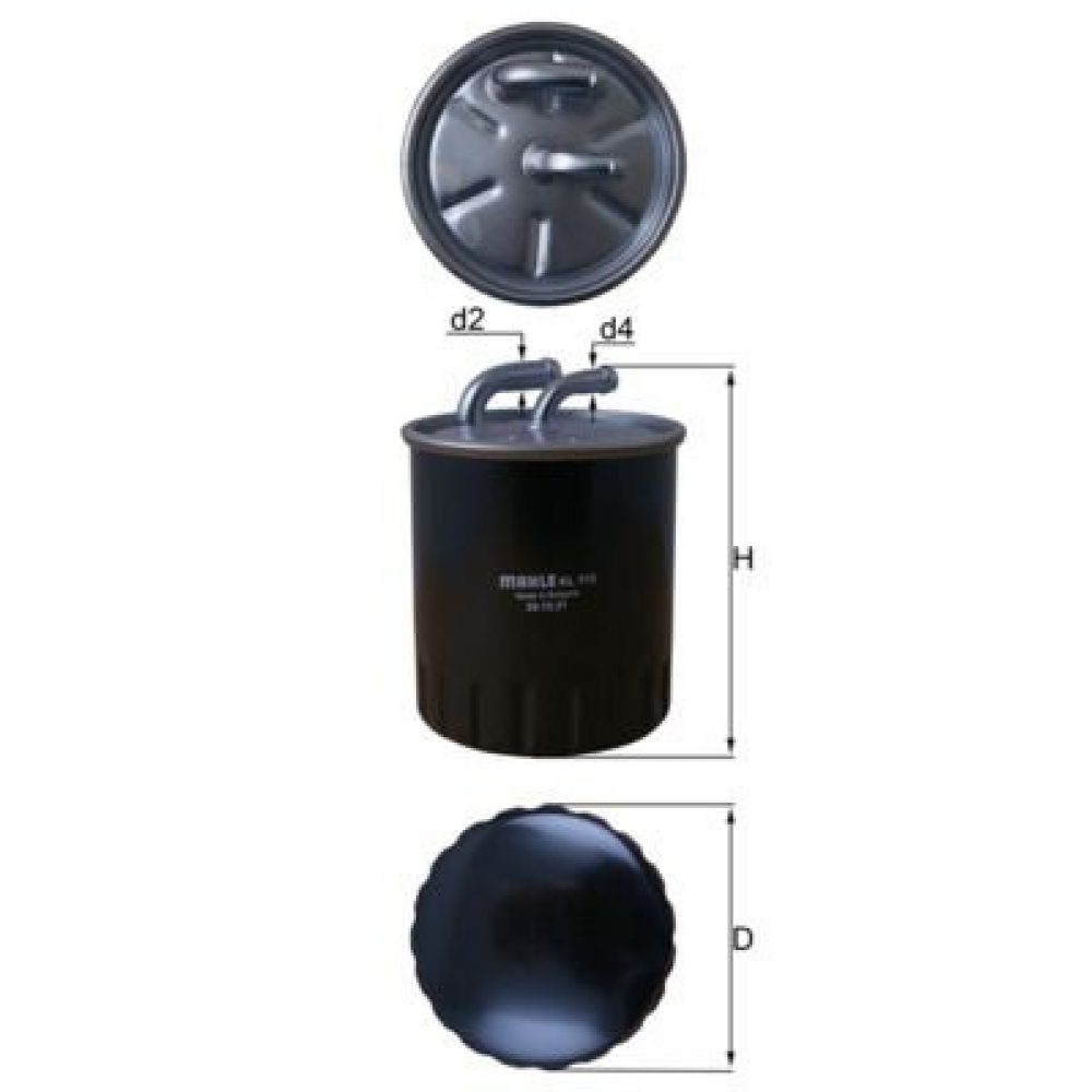Fuel Filter MAHLE KL313