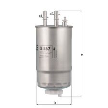Fuel Filter MAHLE KL567