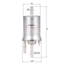 Fuel Filter MAHLE KL572
